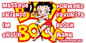 betty boop myspace contact table