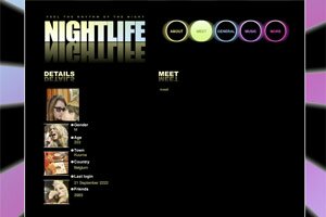 Nightlife flash layout