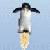 Flash penguinflight Game for MySpace