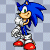 Flash sonic Game for MySpace