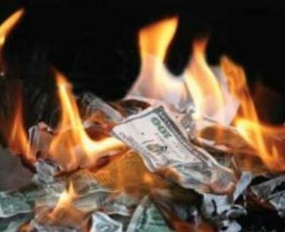 BURNING-MONEY myspace layout