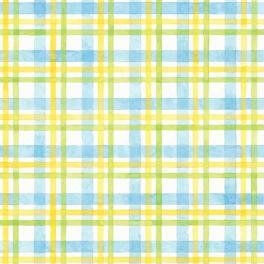 blue and green plaid myspace layout