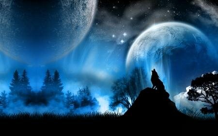 wolf-at-night myspace layout
