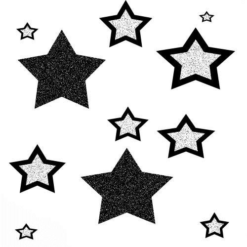 stars-glitter myspace layout