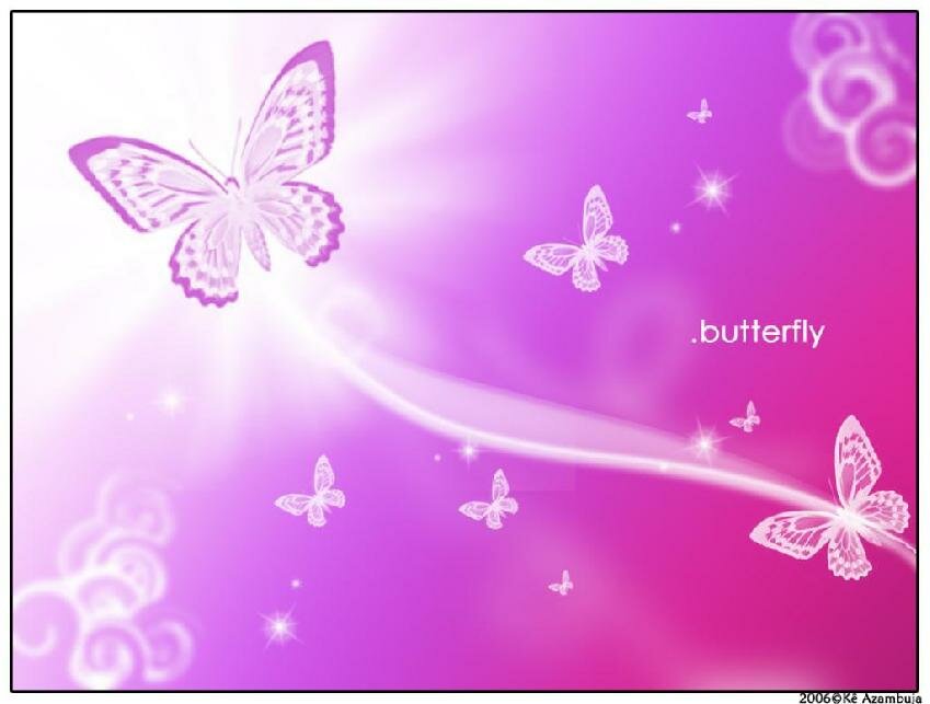 pink-butterflies myspace layout