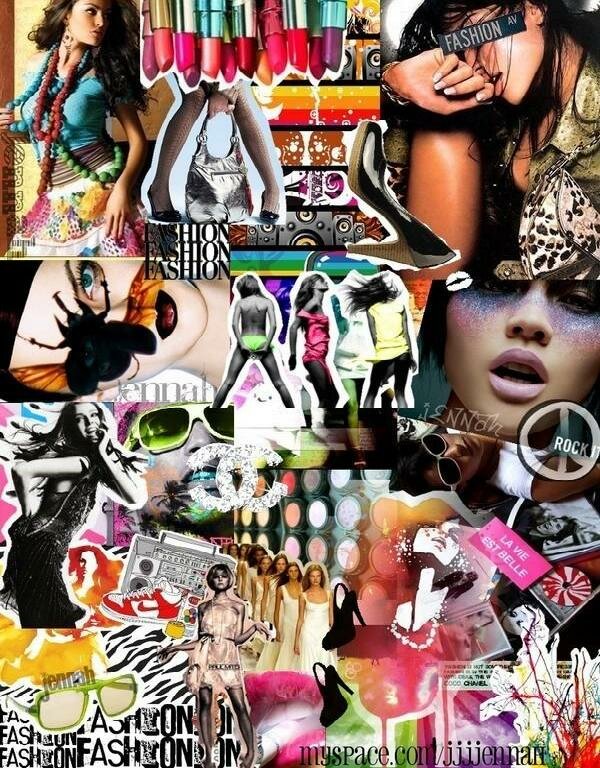 fashion-collage myspace layout