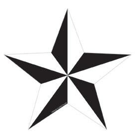 black-and-white-stars myspace layout