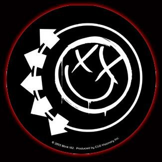 blink182 logo myspace layout