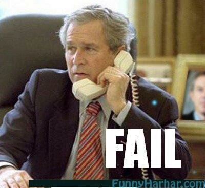 George-Bush-fail myspace layout