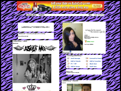purple-zebra myspace layout