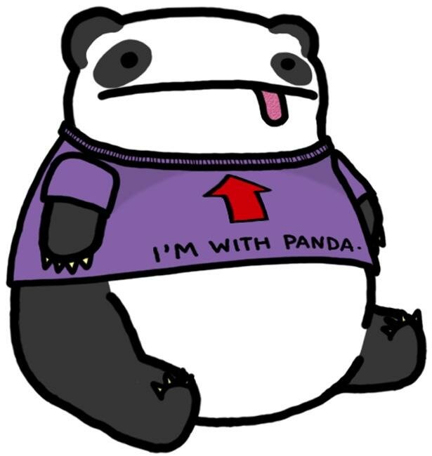 panda myspace layout