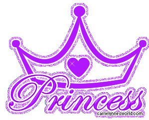 Princess Glitter Graphics myspace layout