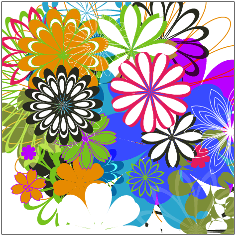 flowers1369 myspace layout