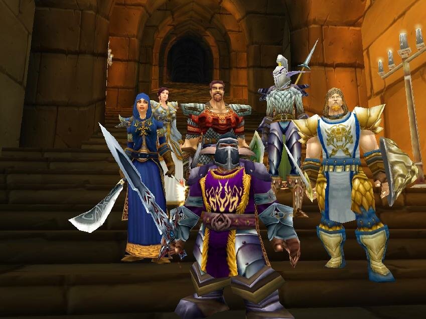 World-Of-Warcraft myspace layout